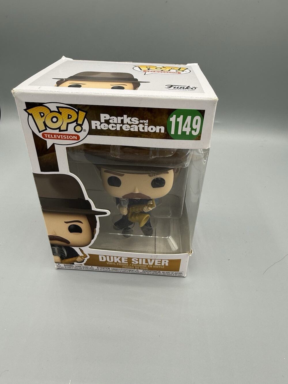 Funko Pop Parks and Recreation Duke Silver #1149 Ron Swanson Vinyl Figure